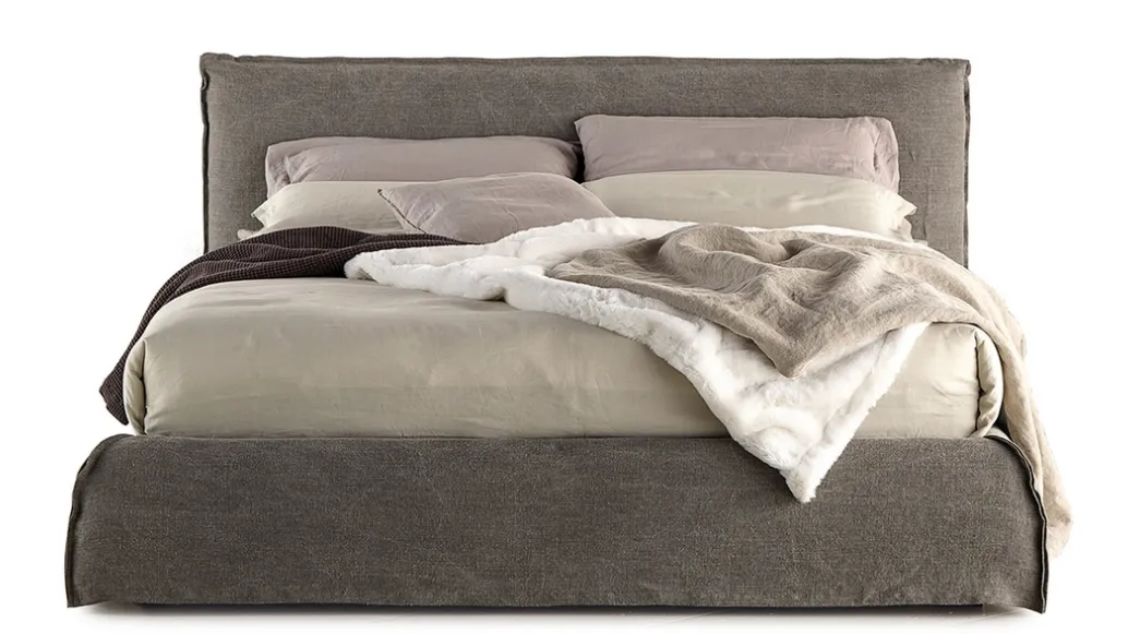 Letto imbottito Bold di Art Nova