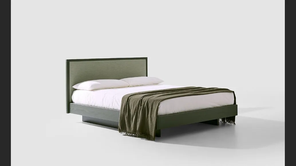 Letto Awase soft con testiera in tessuto di Bolzan Letti
