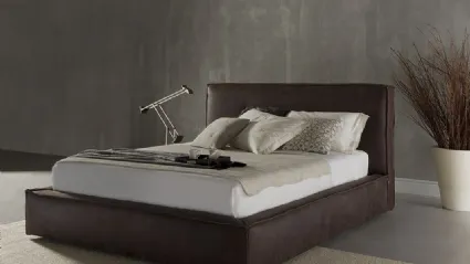 Letto con testiera e box contenitore Club di Flexstyle