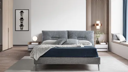 Letto con box contenitore Meridiana di Flexstyle