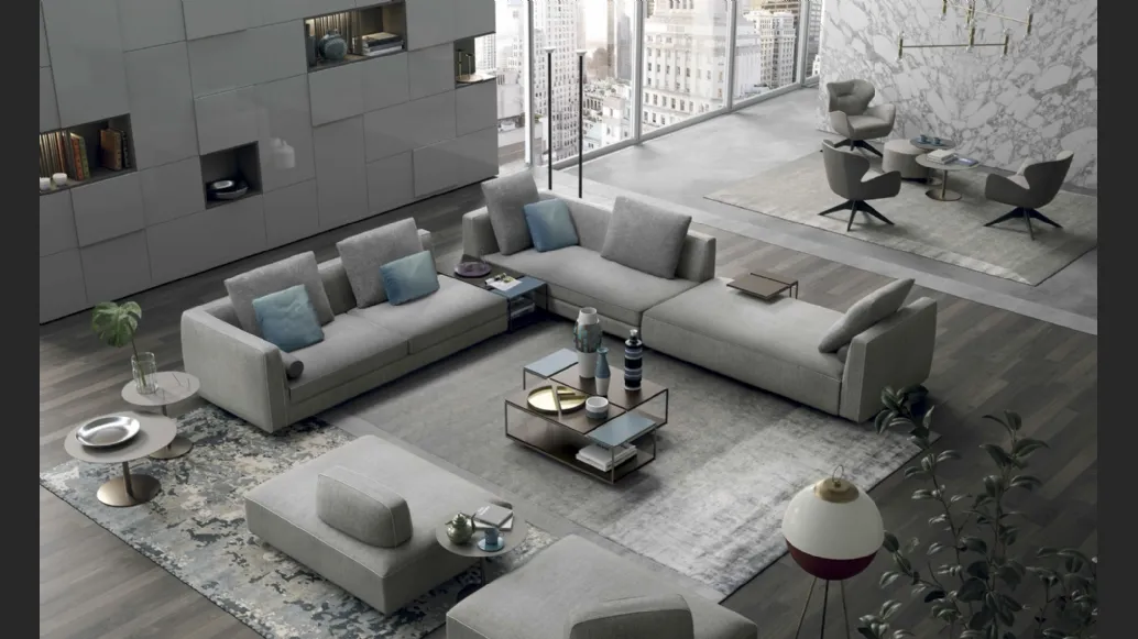 Divano angolare Glam di Art Nova