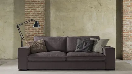 Divano lineare in tessuto Butterfly New di Flexstyle