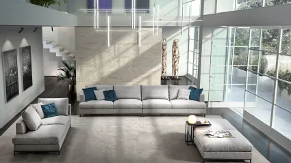 Divano lineare Dallas di Flexstyle