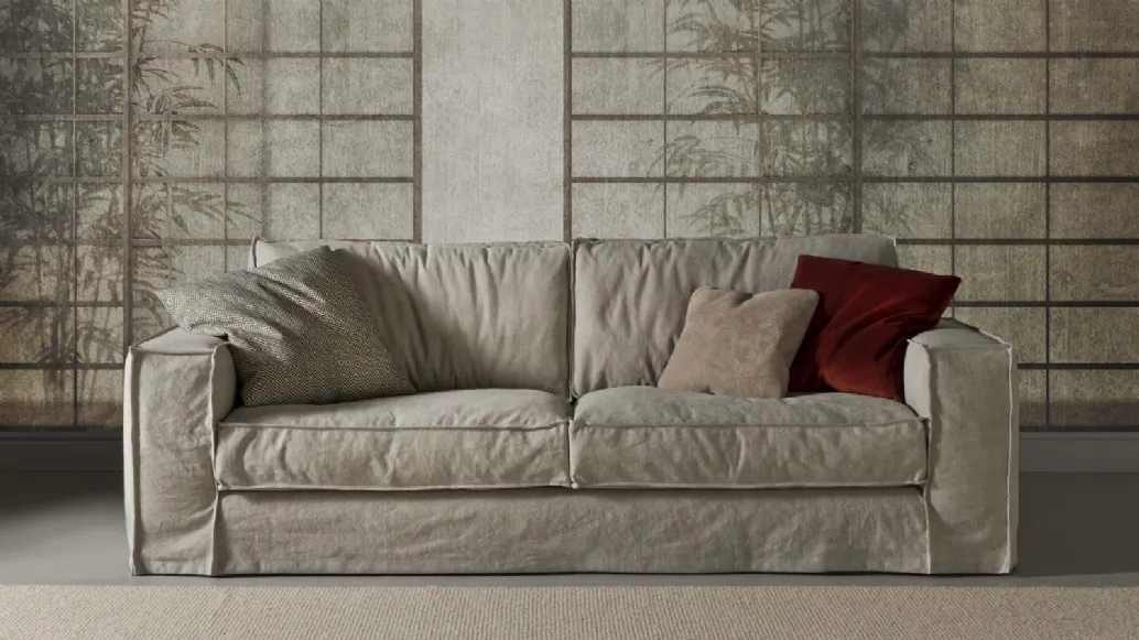 Divano lineare Outland Shabby Chic di Flexstyle