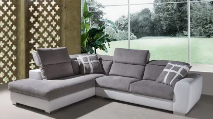 Divano angolare in tessuto Stella di Flexstyle