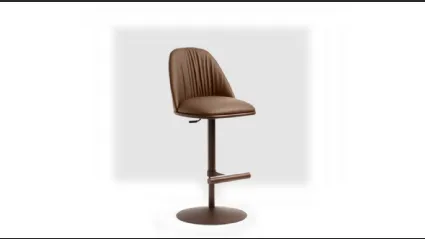 Sgabello girevole Lea Deluxe di Midj
