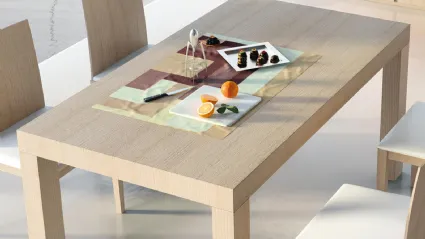 Tavolo allungabile Full Folding in Frassino di Fratelli Elli