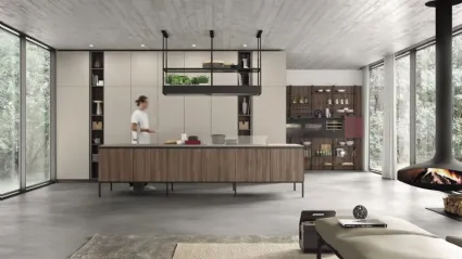 Cucina AL 32 Noce Savoia di Arrex