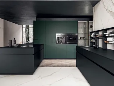 Cucina Moderna Area 22 30 gradi 02 in laccato opaco di Dibiesse
