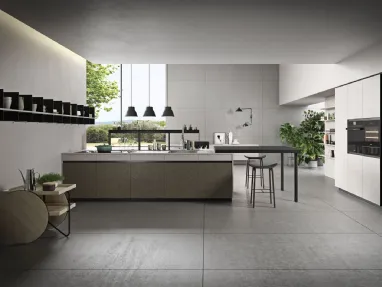 Cucina Moderna lineare DJ 02 in melaminico di Dibiesse