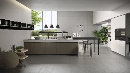 Cucina Moderna lineare DJ 02 in melaminico di Dibiesse