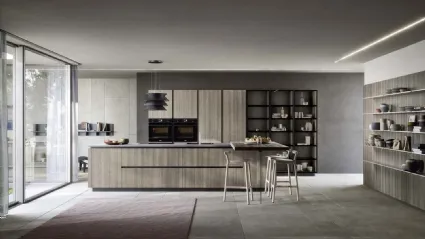 Cucina Moderna Emporio Gola con isola di Dibiesse