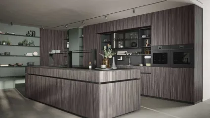 Cucina Moderna GI30 con isola di Dibiesse