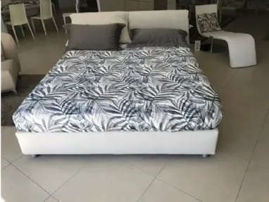 Letto Flou Nathalie bianco