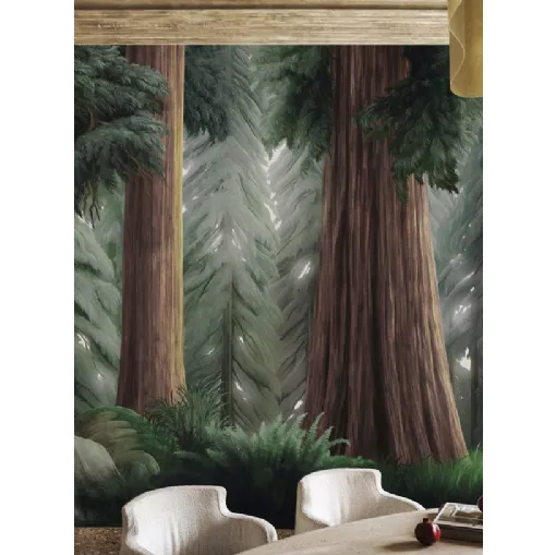 Carta da parati La Forêt Éternelle di London Art