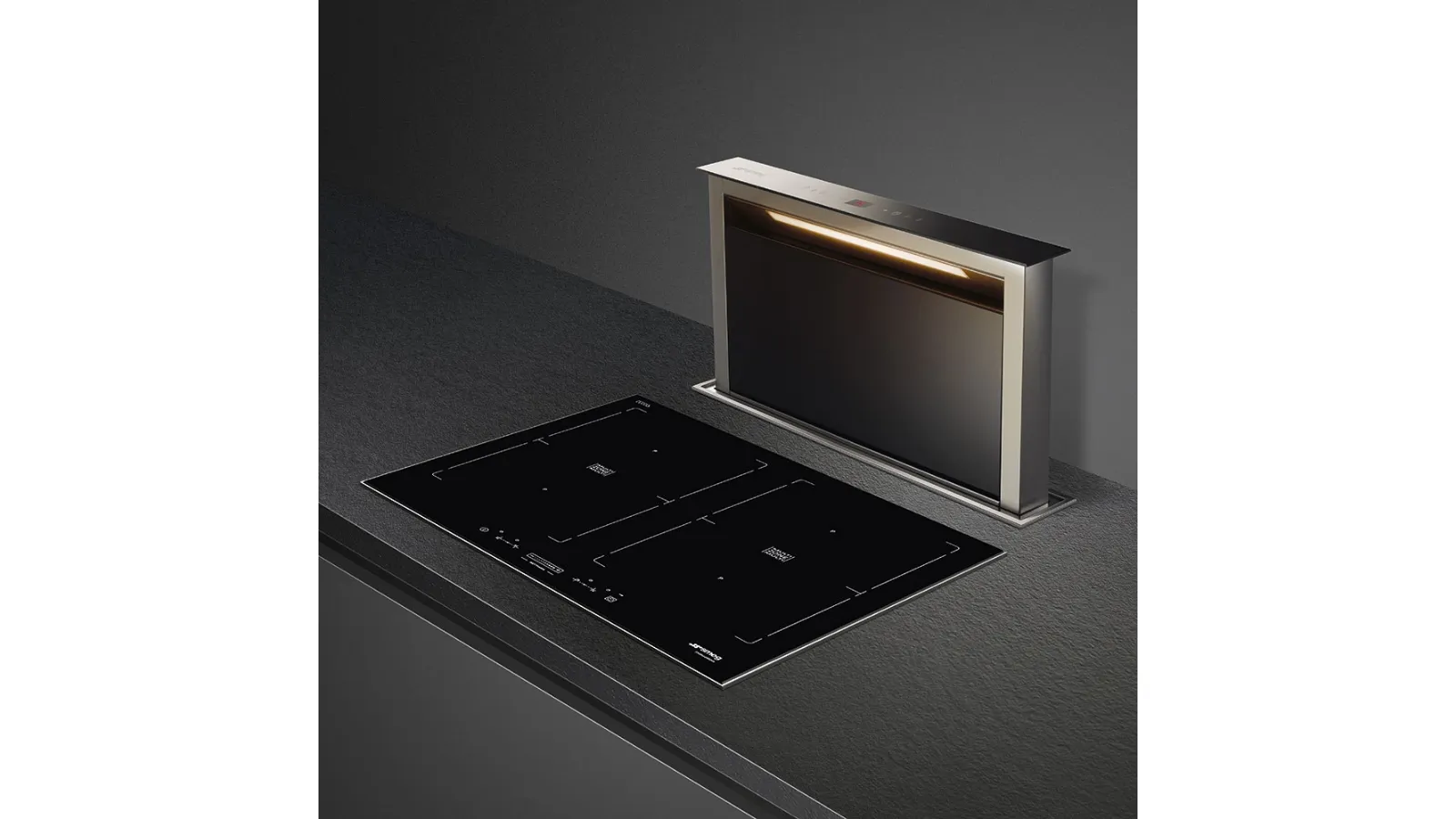 Cappa a scomparsa KDD60VXE-3 di Smeg