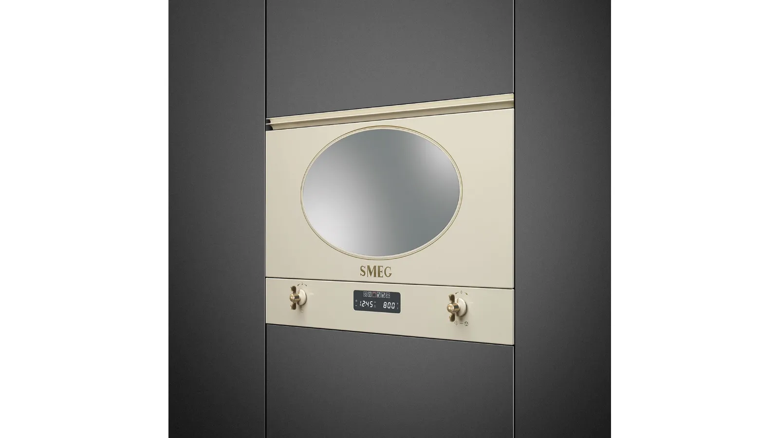 Forno a Mcroonde Estetica Coloniale MP822PO di Smeg