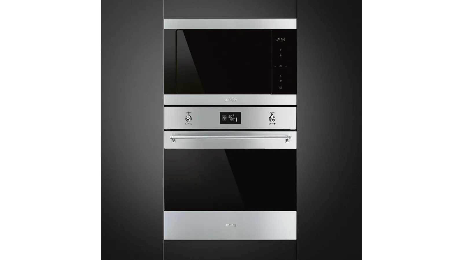 Forno a Microonde Estetica Classica FMI325X di Smeg