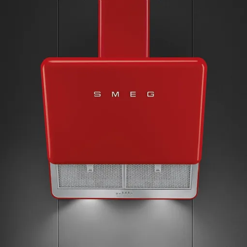 Cappa 50s Style KFAB75RD Decorativa Murale di Smeg