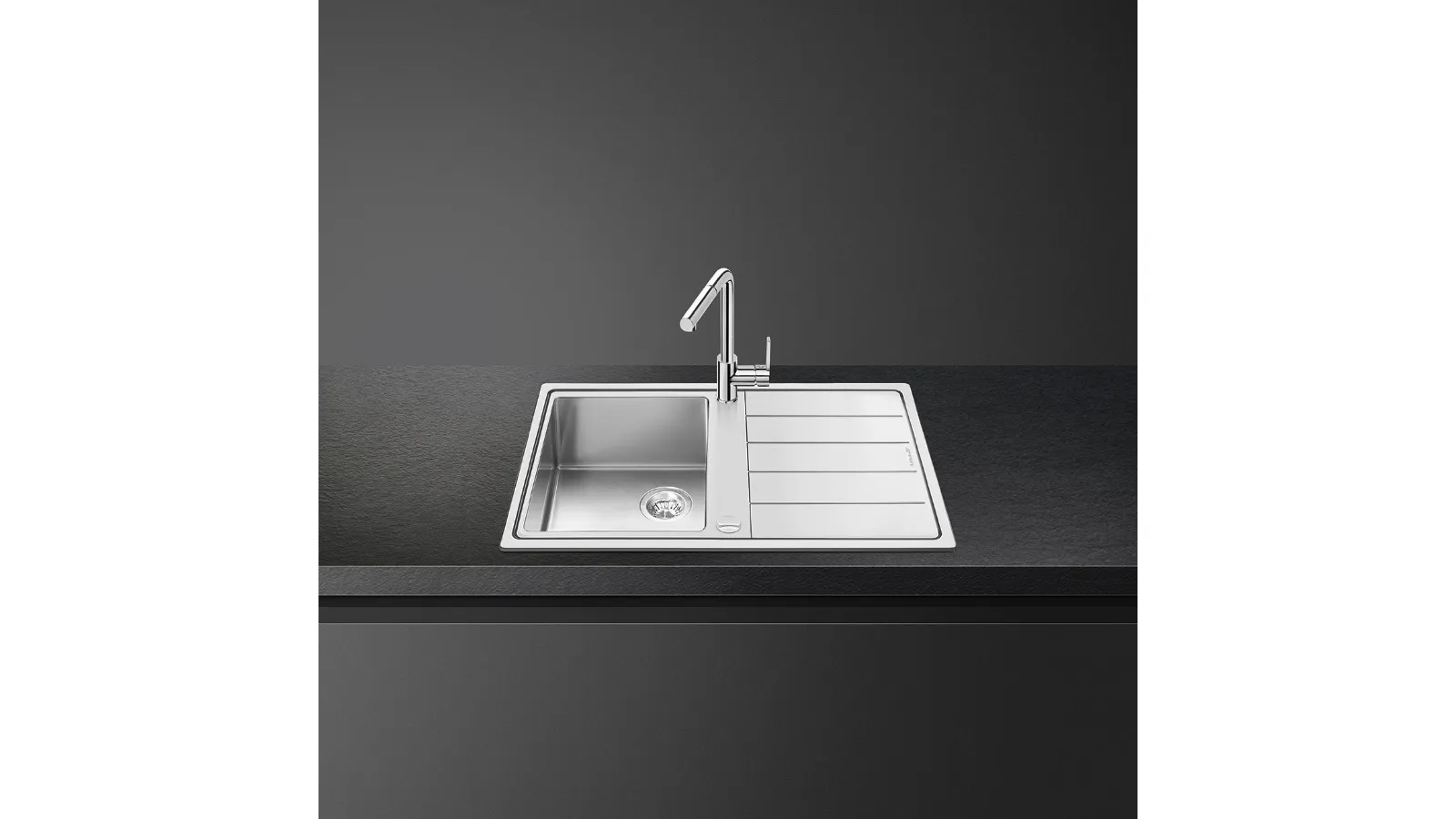 Lavello Incasso Semifilo LDR861-2 di Smeg