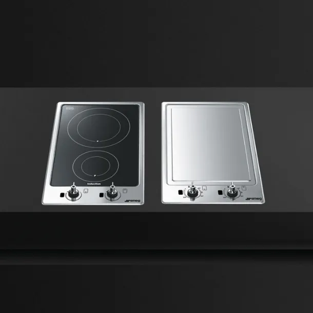 Piano Cottura Induzione Estetica Classica PGF32I-1 di Smeg