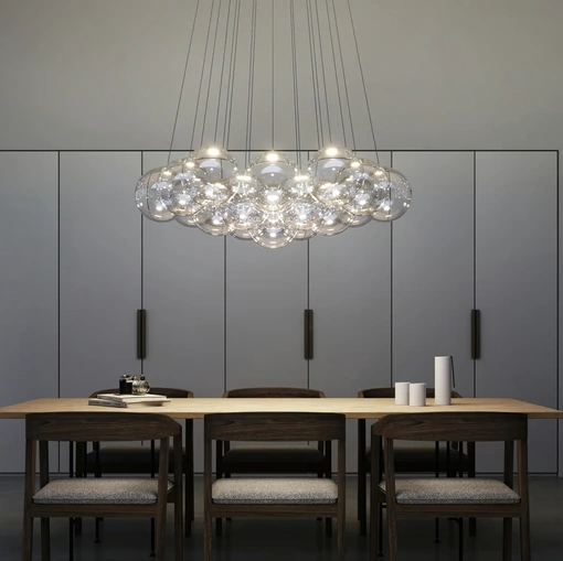 Lampada a sospensione Random Cloud di Lodes