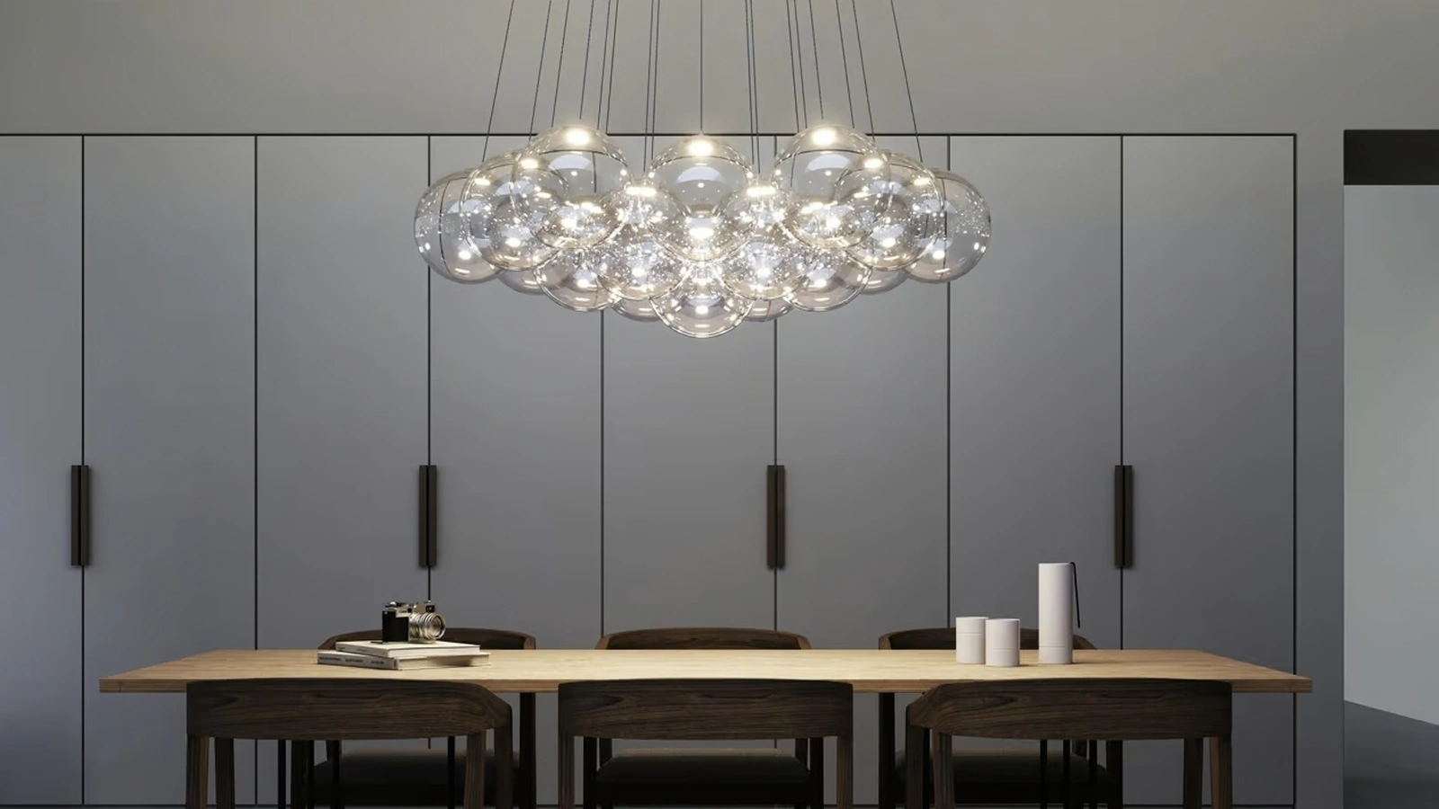 Lampada a sospensione Random Cloud di Lodes
