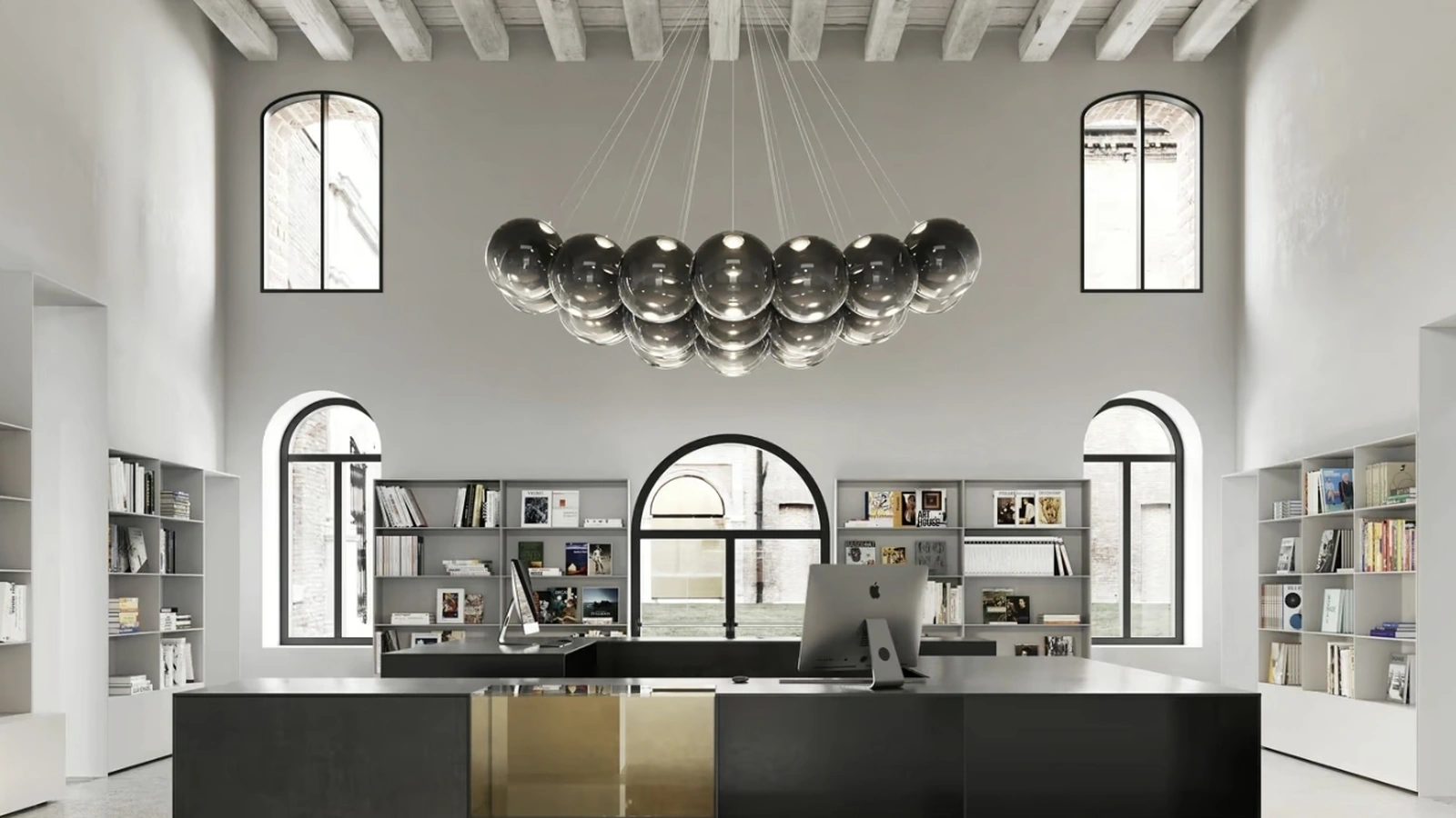 Lampada a sospensione Random Cloud di Lodes