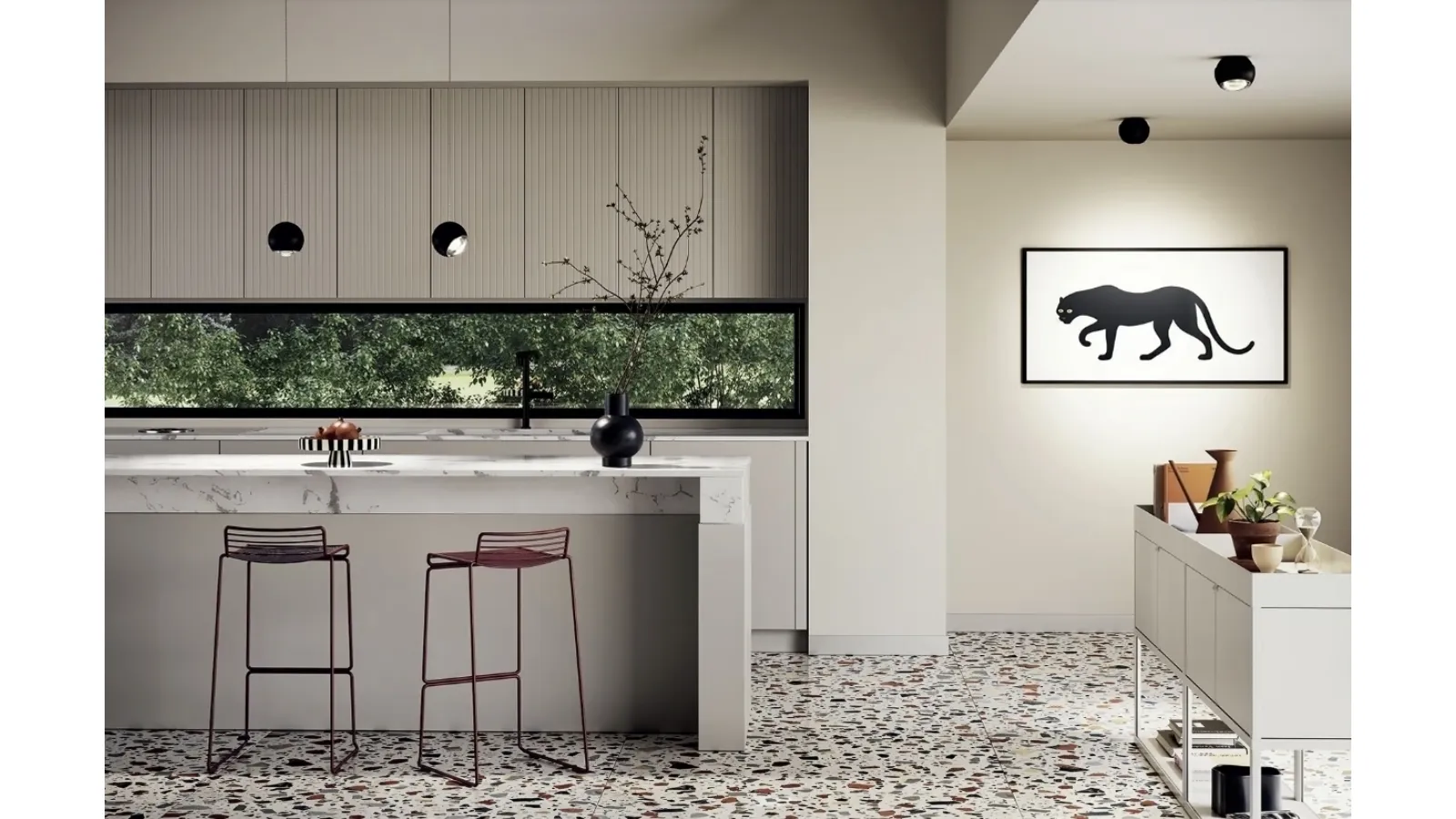 Lampada a soffitto Spider di Lodes