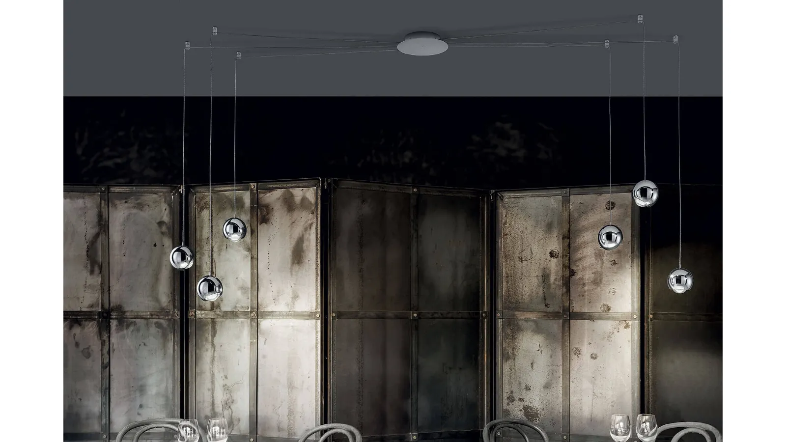 Lampada a sospensione Spider di Lodes