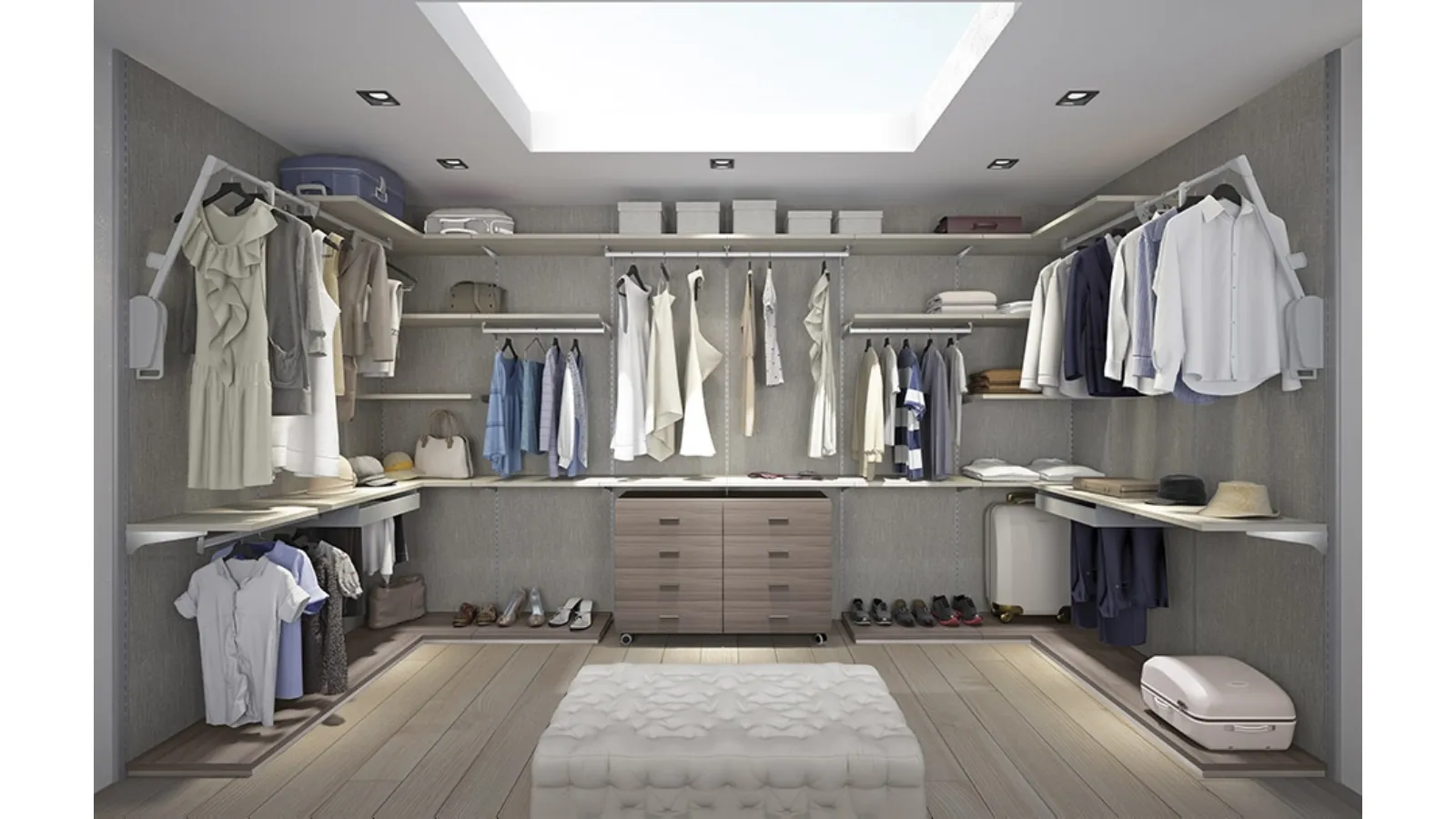 Cabina Armadio Sartoriale di Pozzi Armadi