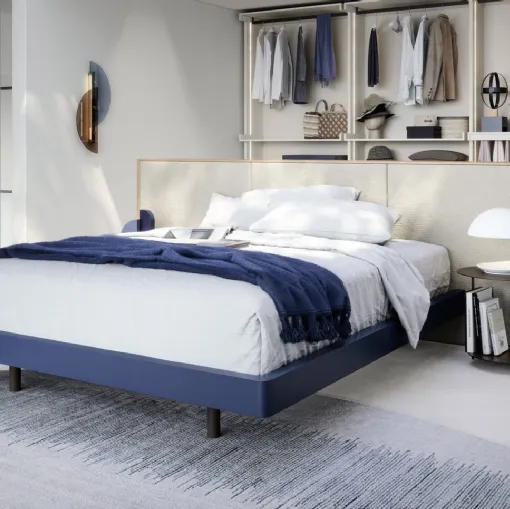 Comò Easy System in legno di Rovere impiallacciato di Novamobili