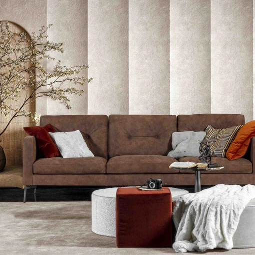 Divano lineare Fire di Flexstyle