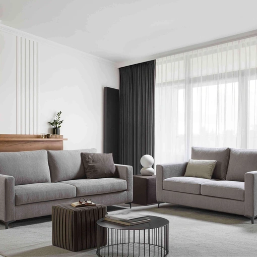 Divano lineare Ischia di Flexstyle