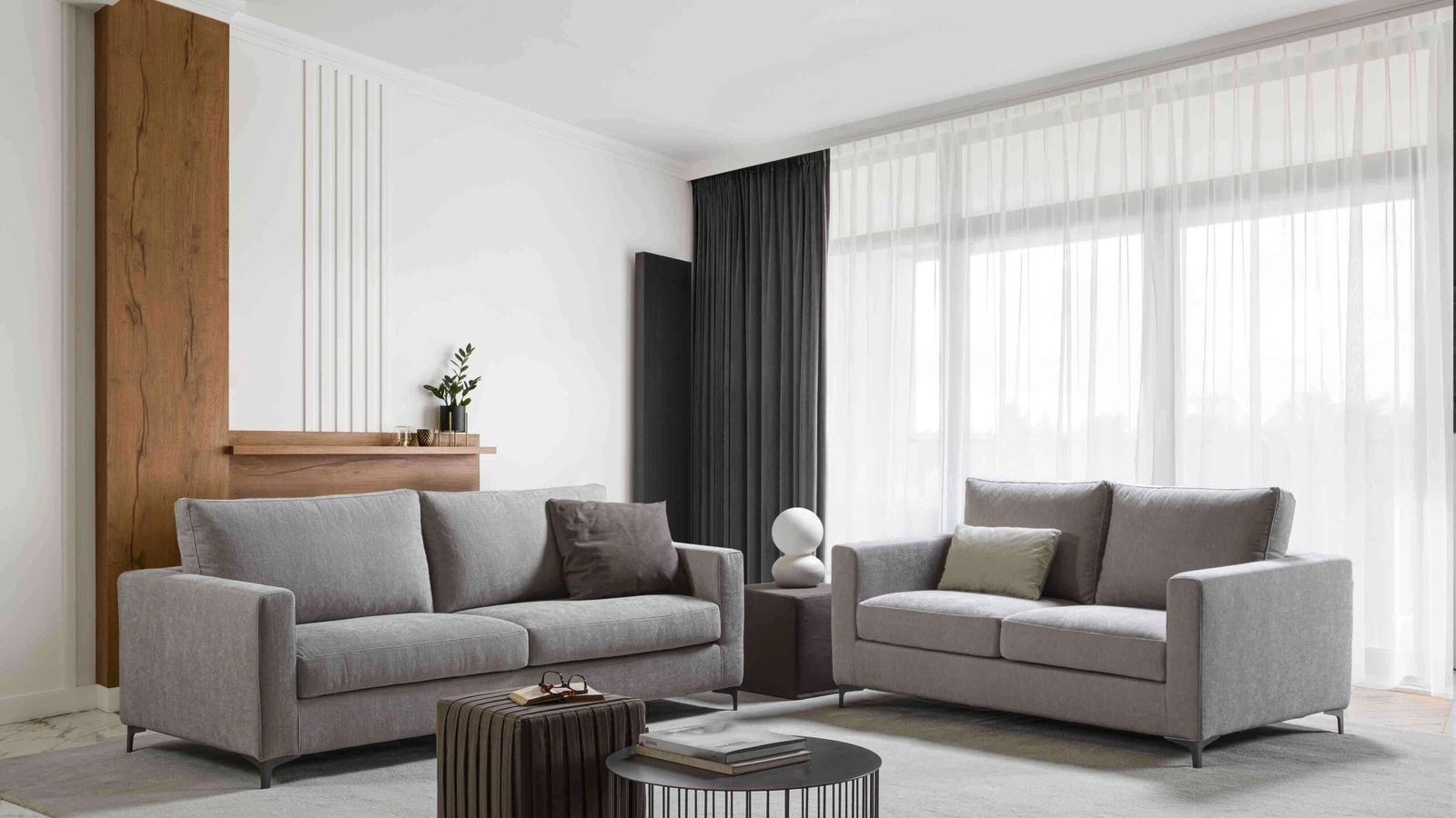 Divano lineare Ischia di Flexstyle