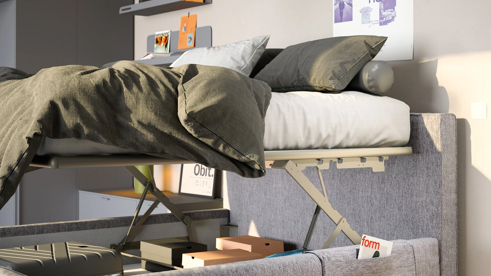 Letto singolo Wind di Nidi