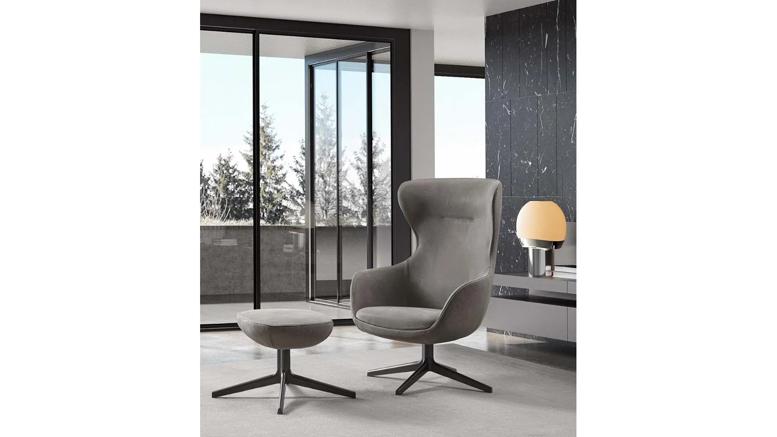 Poltrona Picked in tessuto di Flexstyle