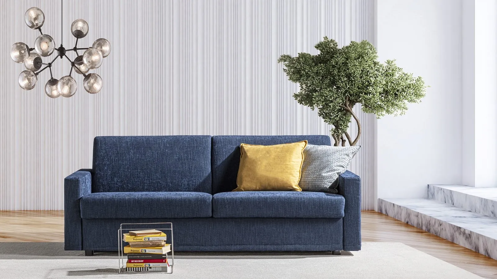 Divano letto lineare Lerici di Flexstyle
