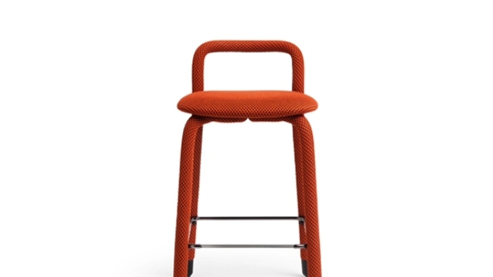 Sgabello imbottito Pippi di Midj