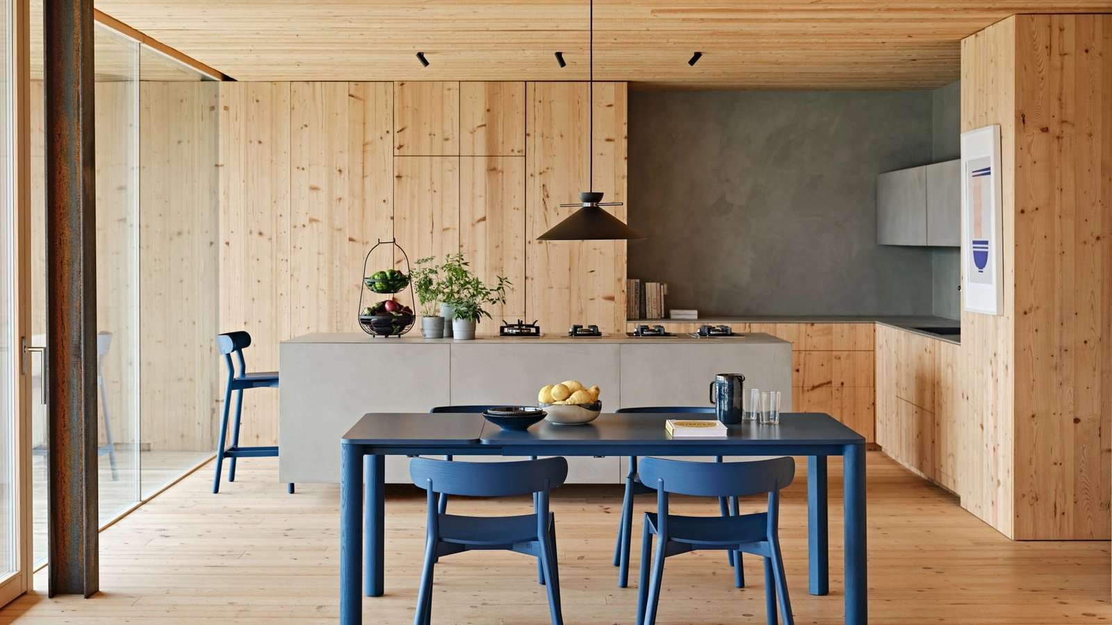 Sedia in legno Montera di Midj