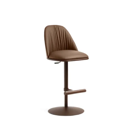 Sgabello girevole Lea Deluxe di Midj
