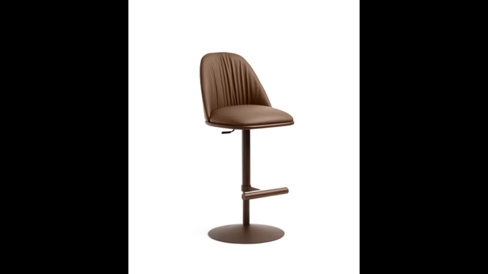 Sgabello girevole Lea Deluxe di Midj