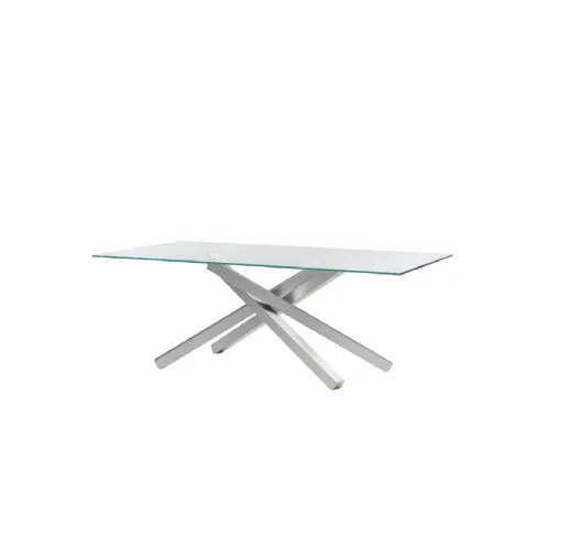 Tavolo Pechino con top in vetro di Midj