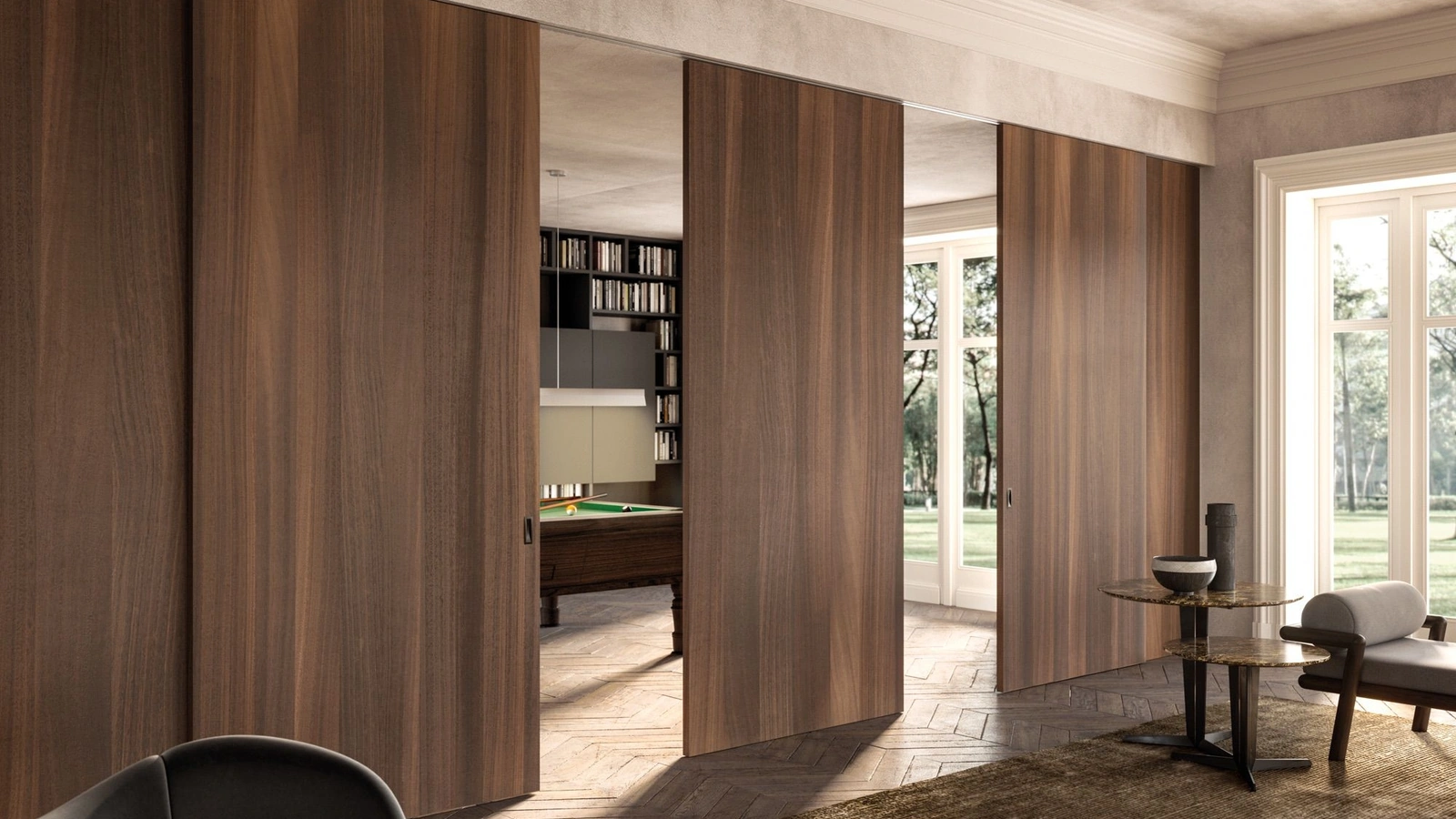 Porta per interni in legno Adela Scorrevole di Henry Glass