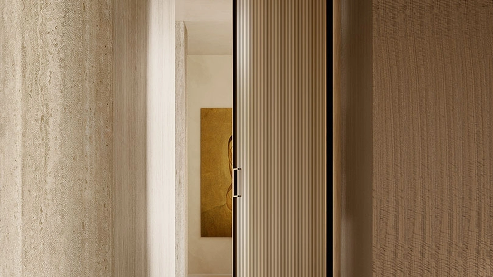 Porta per interni Manhattan a Bilico 01 di Henry Glass