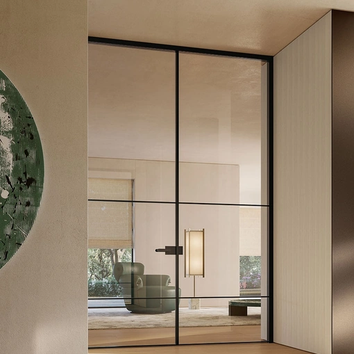 Porta per interni Manhattan Battente 03 di Henry Glass