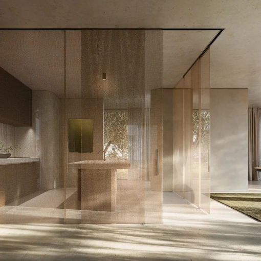 Porta per interni Vitra Scorrevole 02 di Henry Glass